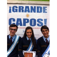 ¡Grande Capos! Reconocimiento de la Provincia a los abanderados y escoltas